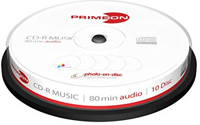 PRIMEON - CD-r Audio rohling 1 st.