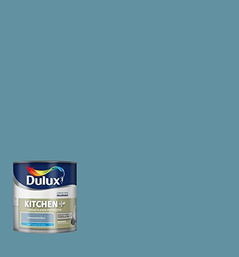 Dulux Kitchen Plus Matt Paint, 2.5 L - Stonewashed Blue by Dulux