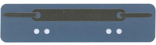 Q-Connect 4012000413 Heftstreifen und Aktenbinder RC 34 x 150 mm 25 Stück blau