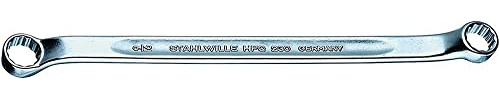 STAHLWILLE Nr. 230a Doppelringschlüssel Schlüsselweite 7/16 x 1/2 L.225 mm