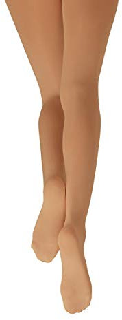 Capezio Damen Hold & Stretch Footed Tight, Light Suntan, S