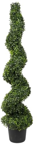 Best Artificial (TM) 120 cm 4 ft Buchsbaum Spirale Baum * * UV-Verblassen geschützt * *