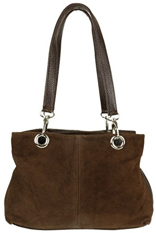 Girly Handbags Femme Sac en daim épaule italienne
