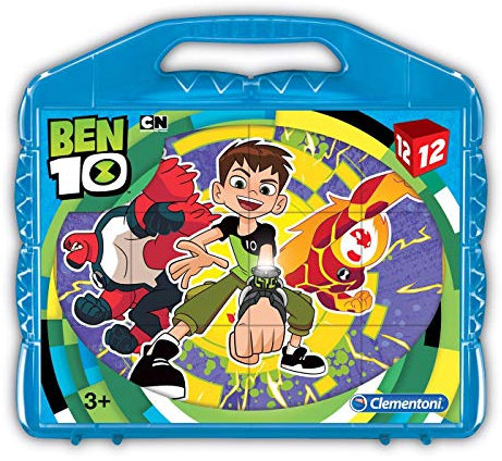 Clementoni 41188 Ben 10 - Baby Würfelpuzzle, 12 Teile