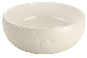 HUNTER LUND - Ciotola in ceramica, 550 ml, colore: Bianco