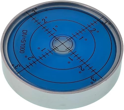 UMEI Niveau à bulle horizontal de haute précision - Bande à bulles horizontale - Boule horizontale - Niveleur de perles horizontales - Précision 15'/2 (6010 mmNoctilucent)