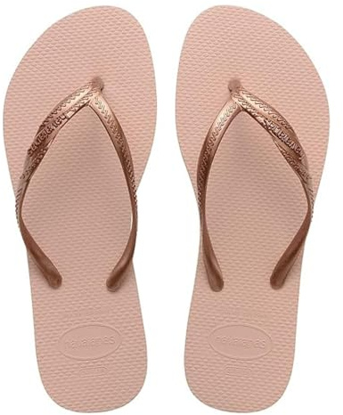 Havaianas - Fantasia, Infradito Da Donna Comode, Resistenti Ed Eleganti, Cinturini Metallici Con Incrocio Laterale, Per Donna, 35/36 EU