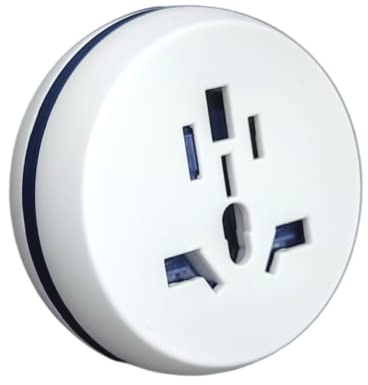 LTE Design - Adaptador de Viaje Mundial a Europa - Compatible Tipo B, L, I, G, J para Estados Unidos, Japón, Italia, Australia, China, Gran Bretaña, Suiza y más de 140 Otros