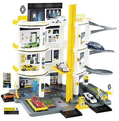 STARLUX – Große Garage Renault mit kompletter Service-Station, 4 Ebenen – ab 3 Jahren – 401305