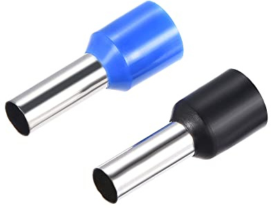 QUARKZMAN Crimpkabel Drahtendklemme Satz Isolierter Steckverbinder 10mm2 Blau Schwarz