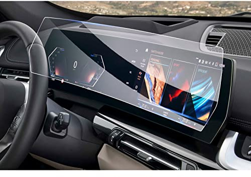 GAFAT Compatibles avec BMW X1 iX1 U11/ X2 iX2 U10/ Serie 1 F70 2022-2024 2025 Film de Protection d'Écran, Film en Verre pour iDrive 8, 10,7 Navigation + 10,25 Cockpit, Anti-chocs, 9H Anti-Rayures