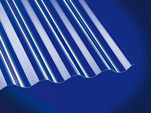 Highlux® Acrylglas-Profilplatte, 3mm Stark, P8 130/30, glasklar, glatt 1000mm x 3100