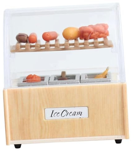 TOYANDONA 1satz Miniatur Barbecue Cabinet Modell Für Puppenhaus Maßstab Mit Zubehör Für Kreative -Dekoration Im Wohnzimmer Esszimmer Oder Schlafzimmer Platzsparend Und Leichtgewichtig