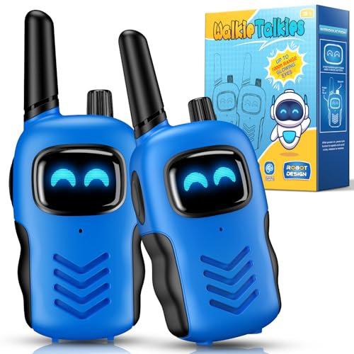 Adeokay Walkie Talkie Kinder, Geschenk Junge 3 4 5 6 7 8 9 10 11 12 Jahre Spielzeug für Draußen Woki Toki Spielzeug ab 3-12 Jahre Junge Jungs Geschenke 3-12 Jahre Kinderspielzeug ab 3 4 5 Jahre