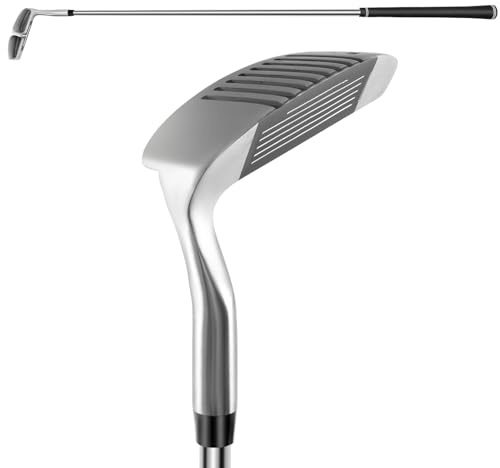 GYMAX Mazza da Golf Chipper, Destrorso 36 Gradi Putter & Cuneo da Approccio per Uomini e Donne, Riduci i Colpi nel Tuo Gioco Corto