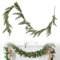 Guirnalda de abeto artificial como real, guirnalda de Navidad verde, 2,5 m, guirnalda de abeto artificial, guirnalda de Navidad, guirnalda verde para fiestas