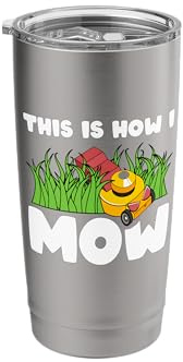 Remote Control Robot Mower Cool Automatic Robotic Lawn Mower Stainless Steel Insulated Tumbler