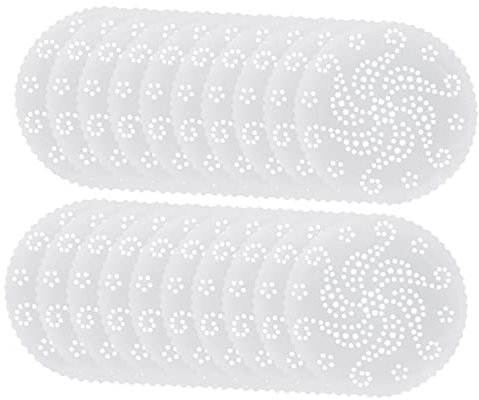 Cabilock 100stücke Dampfpapier Backpapier Dampfkorbmatte Dampfeinlage Für Air Fryer Pad