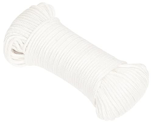 Snsowed Corda per Barca Completamente Bianca 5 mm 500 m in Polipropilene,Corde,Fili e Catene,Cavi e funi,Corda Intrecciata,Cima per Ancoraggio e Ormeggio-152548