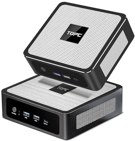 HAICOTECH Mini PC, 13th Gen Core i9-13900H (14C/20T,up to 5.4GHz) Desktop Mini Computer With 32GB RAM 1TB SSD, Win-11 Pro/4K Triple Screen Display/6*USB/Dual LAN/WiFi6E/BT5.3