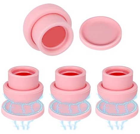 Tappi magnetici per cannucce/4 set di paglia in silicone riutilizzabili con tappi anti-permesso | in silicone per occhiali da viaggio, palestra, casa, vacanze e uso