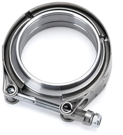 Abrazadera Escape, Abrazadera Escape Moto Abrazadera de escape de banda en V de 2,5 pulgadas, 3 pulgadas, 63 mm, 76 mm, brida macho y hembra, abrazadera de banda en V, abrazadera de silenciador de ban
