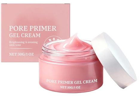 Primer Viso Per Il Trucco - Balsamo Illuminante Che Minimizza I Pori, Crema Base Levigante Idratante | Primer Per Fondotinta Con Effetto Correttivo Del Rossore, Base Per Il Controllo Della Lucentezza