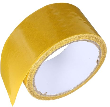Beaupretty Ruban Adhésif Double Face Extra Résistant pour Moquette, Ruban Étanche Haute Adhérence, Bande Adhésive 5 Cm X 10 M pour Fixation Tapis et Revêtements, Usage Industriel