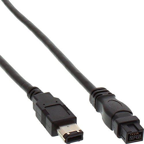 InLine FireWire Kabel, 6pol/9pol Stecker / Stecker, 1m