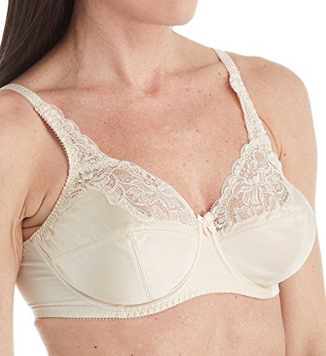 Charnos Superfit Full Cup Bra 1310 Underwired Non Padded Full Coverage Lingerie , Natural , 32D
