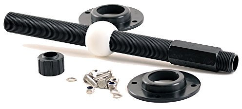 Nautika Spritzkasten-Halterung für Bootslenkung Halterung Lenkseil Kabellenkung Bowdenzug Lenkung Außenborder Tillerarm Lenkstange Schiebestange