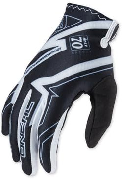 O'NEAL Fahrradhandschuhe & Motocross Handschuhe Vault Glove Racewear I MX MTB Motocross Enduro I Motorradhandschuhe Herren & Damen I Sehr starker Grip I Schwarz Weiß I Größe L