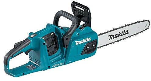 Makita DUC355Z Twin 18 V 36 V motosierra inalámbrica, 35 cm, cuerpo de barra