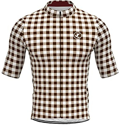 UGLY FROG Milchfaser Radfahren Jersey Männer Fahrradbekleidung Fahrrad top Herren Radtrikot Set 20D Gepolsterte Trägerhose Sommer Atmungsaktiv Kurzarm Bike Shirts Fahrradanzug