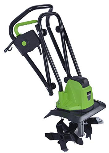 ToolTronix 750w Electric Garden Tiller Cultivator Soil Turner Rotovator Rotavator