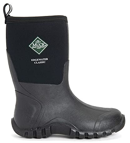 Muck Boots Herren Edgewater Classic Short Gummistiefel, Schwarz, 42 EU