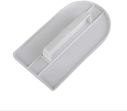 Cake Decoration Icing Smoother Paddle Fondant Polisher Finisher Sugarcraft Cups (White)