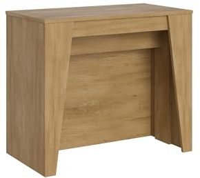 CASAARREDOSTUDIO Consolle Allungabile Bakari Quercia Natura 4 allunghe cm.62