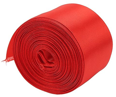 Buachois Leinenband, 5 cm, 20 M, 1 Packung Polyestergewebeband, Geeignet Für Leichtathletik-Sprintrennen Im Freien, Rot