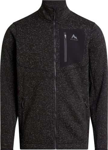 Mckinley Skeena III Fleecejacka för män, Melange/Black Night, XL