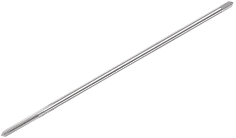 QUARKZMAN Metrisches Gewindebohrer M4 x 0,7 H2 150mm Extra langer gerader | Flöten-Gewindeschneidemaschine Gewindebohrer Gewindeschneidwerkzeug zur Reparatur