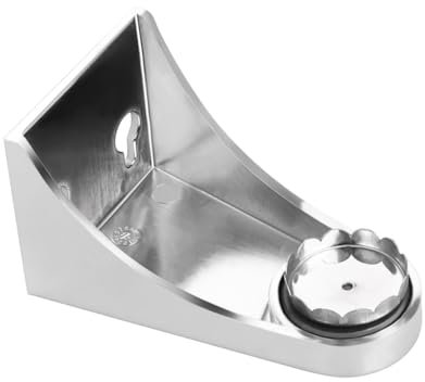 Magnetischer Seifenhalter mit Saugnapf für Wandmontage, 2 Stück, Silber