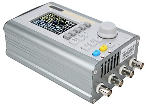 Fafeicy Generador de Señal Fuente de Pulso de Forma de Onda Arbitraria de Doble Canal para Entusiastas de la Electrónica (Enchufe Europeo 100-240 V)
