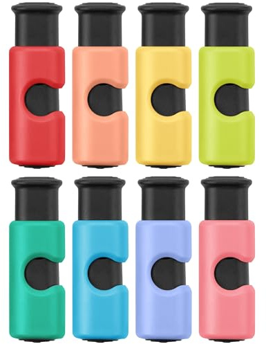 Mr. Pen - Clips para bolsas, paquete de 8, clips de bolsa de pan para almacenamiento de alimentos, clips de alimentos para bolsas, clips de pan, clip de bolsa de plástico, clips de cierre de bolsa