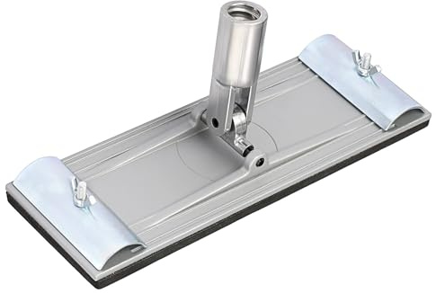 OGANAZI 360° Swivel Pole Sander for Drywall, Wall Sander, Head Only | Aluminum Alloy Sander for Painted Walls with Quick Release Clips and Universal Coarse Thread Sander for Wall Floor Ceiling