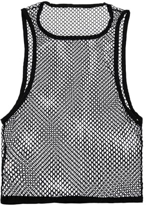 Genérico Chaleco Sin Mangas Hombre - Chaleco para Hombre Chaleco Deportivo De Malla De Rejilla Top Sexy Sin Mangas Casacas Hombre