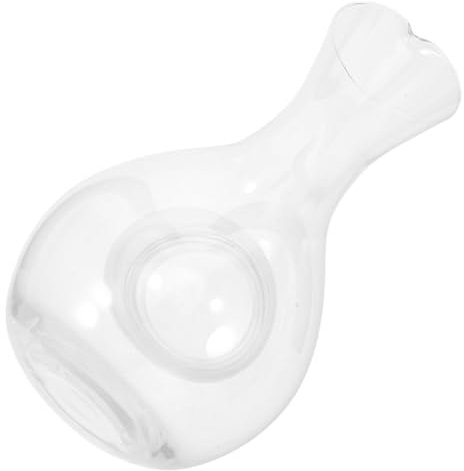 Alipis Wine Serving Jug Ice Cavity Glass Decanter Pourer for Parties Wine Dispenser Glass Carafe