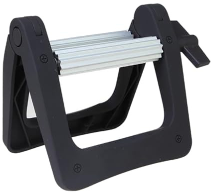 HIAKDOFT Presse Tube Dentifrice Noir Accessoire de Salon pour Lotion et Crème Colorante Outil Ergonomique Gaspillage Compact et Facile à Utiliser