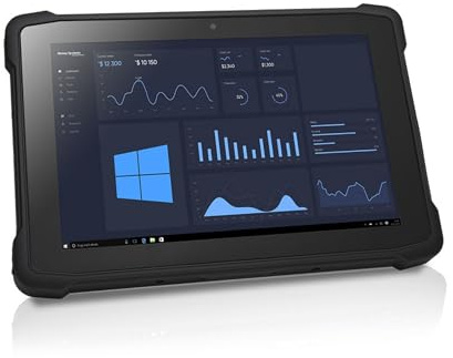 SIMPLETEK - Notebook Tablet Rugged 10.1 Touchscreen | x5-Z8350, 4GB RAM, 64GB SSD | LTE 4G, WiFi, Bluetooth, Windows 10 IoT Enterprise