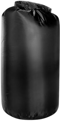 Tasmanian Tiger TT WP Backpack Liner 8L/20L/40L Leichter wasserdichter Packsack Dry-Bag mit Rollverschluss, wasserfeste Tasche für Wassersport, Segeln, Outdoor, Trekking (Schwarz, 40 Liter)